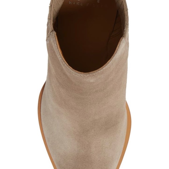 MARC FISHER LTD Oshay Pointed Toe Bootie in Cloud Suede (Women 10) - Picture 3 of 9